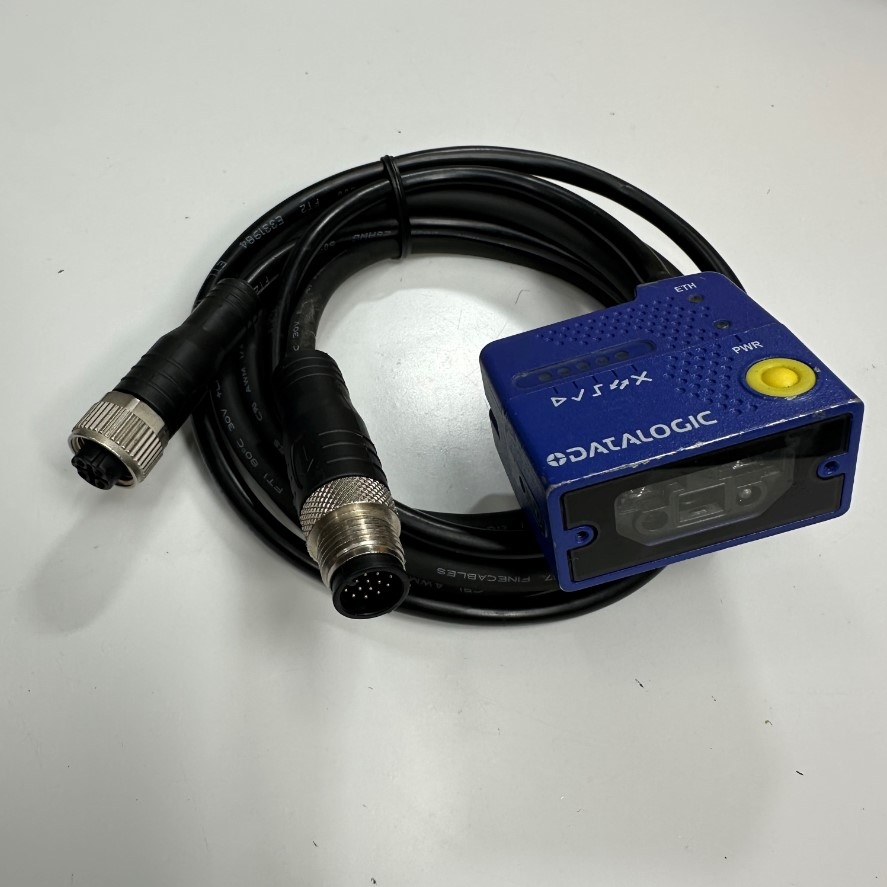 Datalogic M120 210-010 Industrial Barcode Scanner Connector M12 4 Pin D ...
