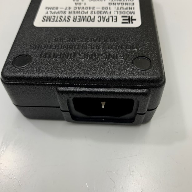 Adapter 12V 2.5A 30W ELPAC OEM 11107909 External Power Supply Connector Size 5.5mm x 2.5mm For Mettler Toledo Balance Weighing Platform XP and XS