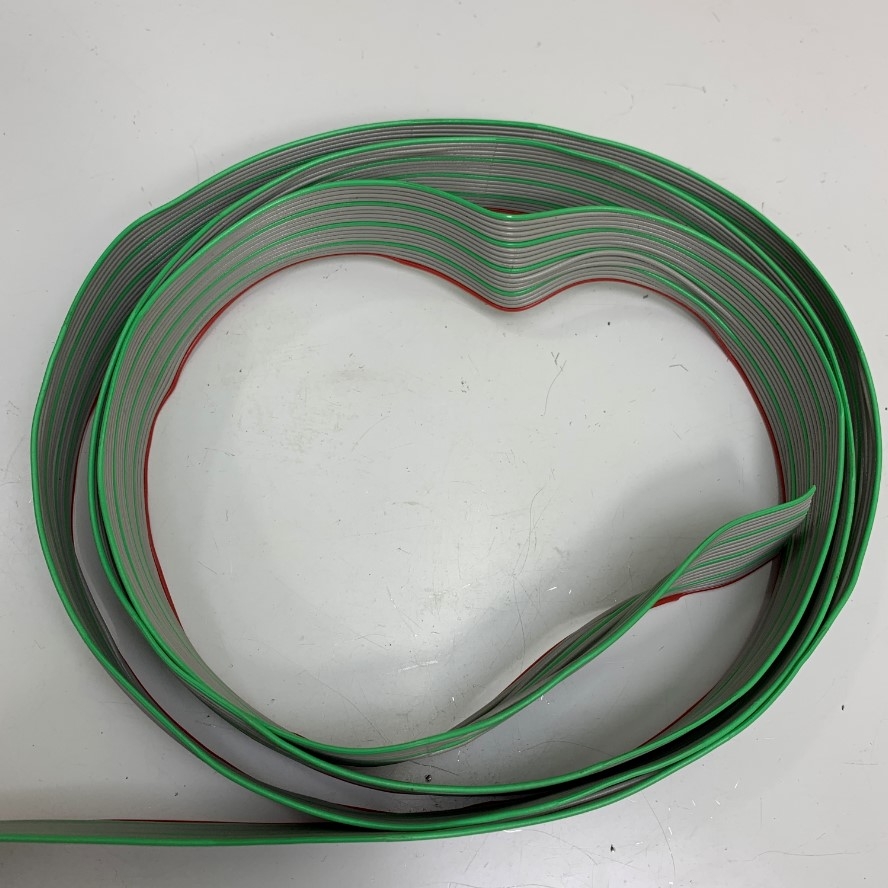 Cáp Bẹ Nhiều Mầu OKIFLEX 20 Pin Flat Rainbow Ribbon Cable 20 Wire 1.55mm Pitch 20 Way Unscreened 31mm Width  20-7/0.2 AWM 2651 24AWG 105°C 300V VW-1 Length 61M