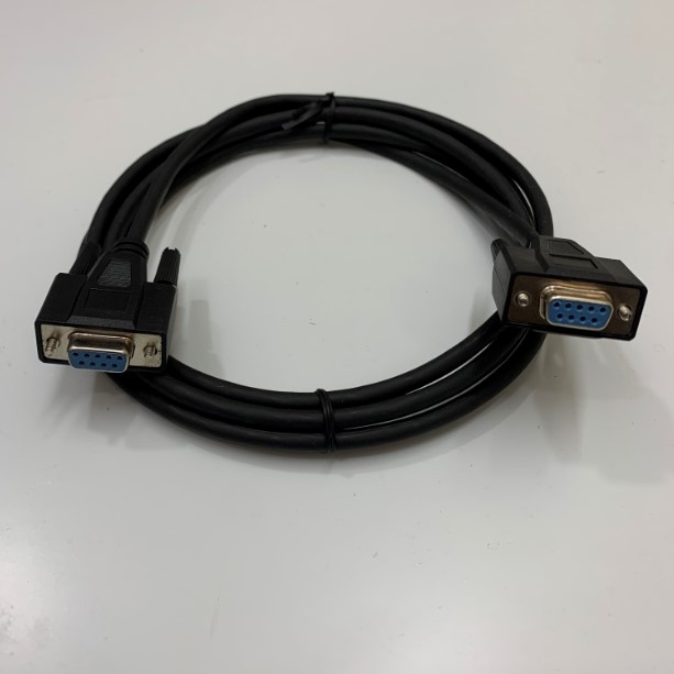 Cáp Kết Nối RS232C Serial Interface Cable KRS-L09-2K 7Ft Dài 2M Null Modem Connection DB9 Female to DB9 Female Có Chống Nhiễu Shielded