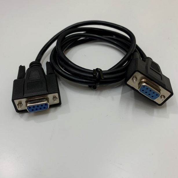 Cáp Kết Nối RS232C Serial Interface Cable KR-ECLK15 4Ft Dài 1.2M Null Modem Connection DB9 Female to DB9 Female Có Chống Nhiễu Shielded