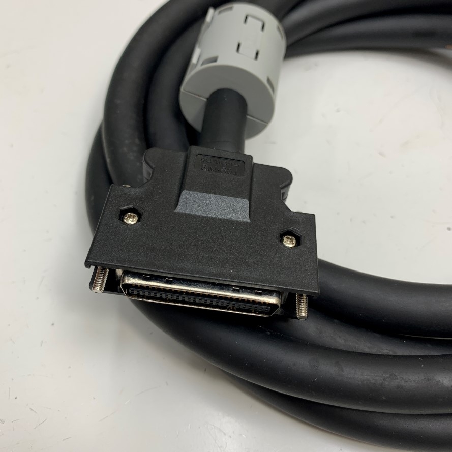 Cáp 10M 33ft Servo Driver X4 PLC Control Cable I/O DV0P4360 Connector MDR 50 Pin Male to 50 Core (50 x 0.2mm² OD 14mm) For Panasonic A5 A6 Series Servo Driver Terminal with Control Cable