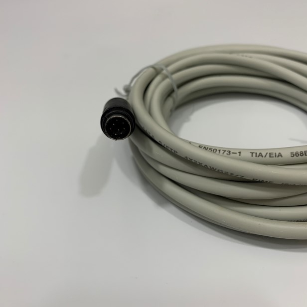 Cáp Lập Trình Kết Nối Màn Hình Display Weintek MT8071IP HMI Với Mitsubishi FX Series PLC RS485 Cable Mini Din 8 Pin to DB9 Female Length 3M