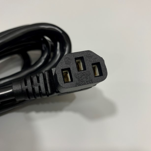 Dây Nguồn Cisco CAB-AC-RA 10Ft Dài 3M AC Power Cord NEMA 5-15P to C13 Right Angle 125V/250V 18AWG 3x0.824mm² UL E55333 Cable OD 8.0mm in China