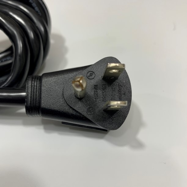 Dây Nguồn Cisco CAB-AC-RA 10Ft Dài 3M AC Power Cord NEMA 5-15P to C13 Right Angle 125V/250V 18AWG 3x0.824mm² UL E55333 Cable OD 8.0mm in China