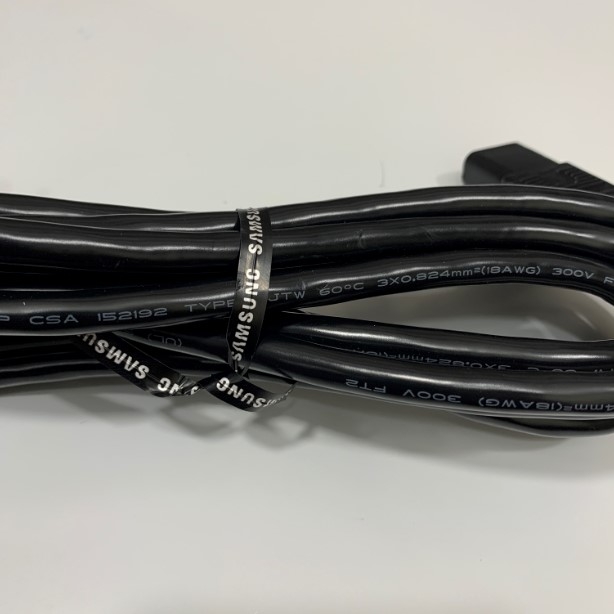 Dây Nguồn Cisco CAB-AC-RA 10Ft Dài 3M AC Power Cord NEMA 5-15P to C13 Right Angle 125V/250V 18AWG 3x0.824mm² UL E55333 Cable OD 8.0mm in China