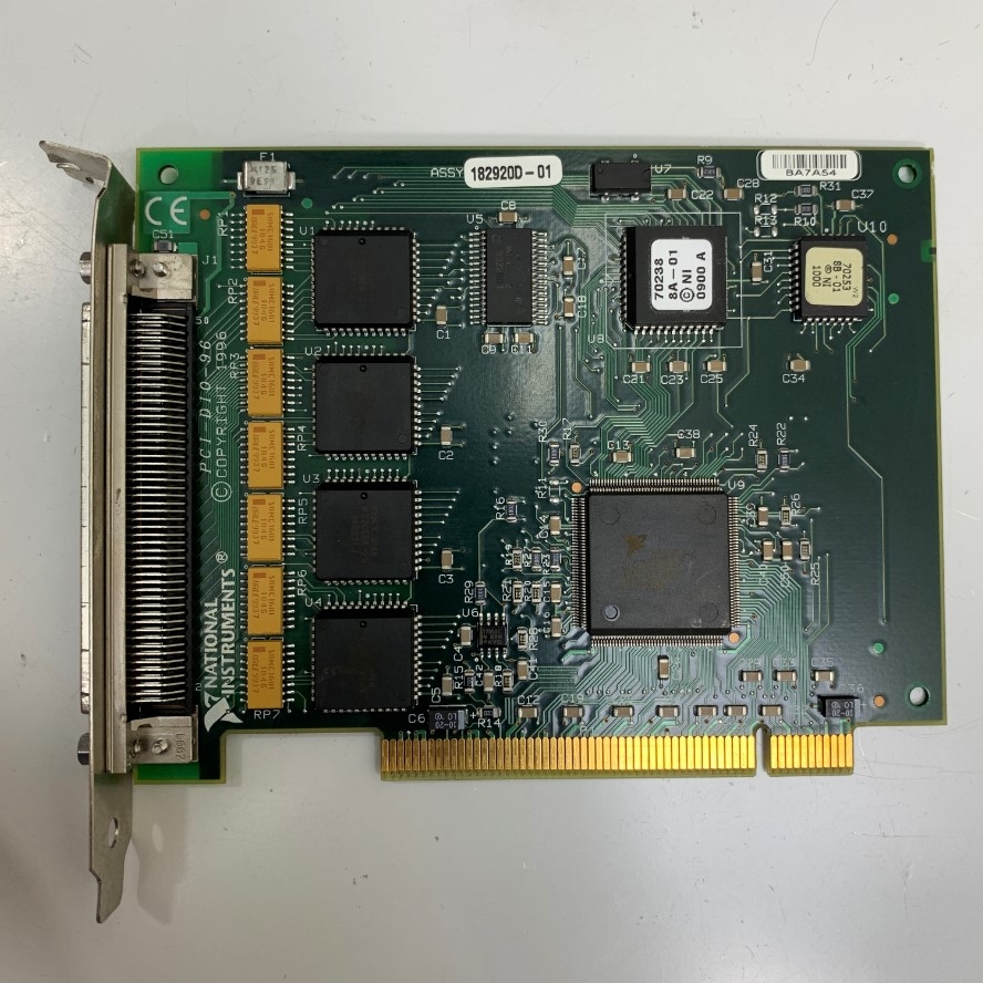 National Instruments PCI-DIO-96 PCI ASSY 182920D-01 Digital I/O Card Connector SCSI 100 Pin Female