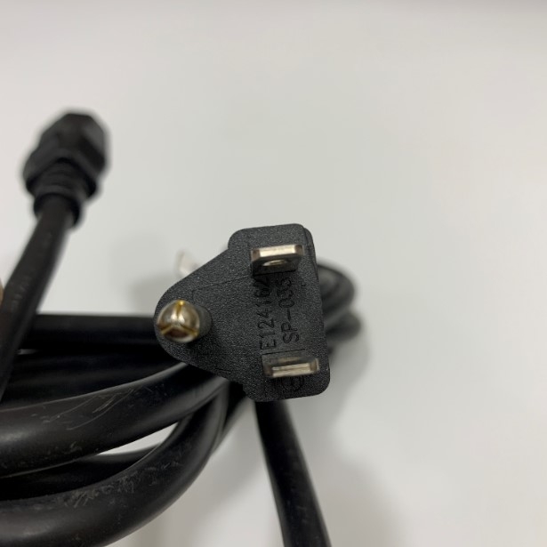 Dây Nguồn 3 Chân 2 Dẹt 1 Tròn Có Tiếp Địa RS PRO SP-035 SP-024 AC Power Cord NEMA 5-15P to C13 18AWG 10A 125V 3x0.824mm² Cable OD 7.8mm Length 1.8M