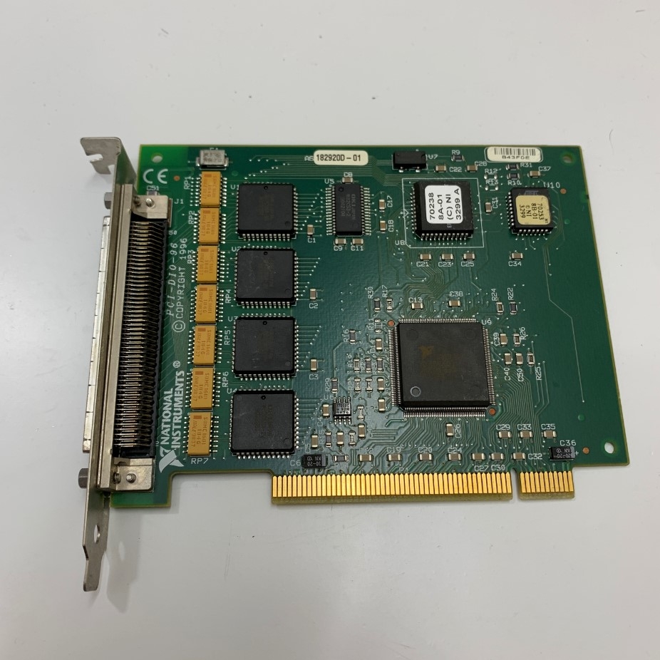 Card Điều Khiển Công Nghiệp National Instruments Ni 182920D-01 PCI-DIO-96 PCI Digital Interface Board I/O Card Connector SCSI 100 Pin Female