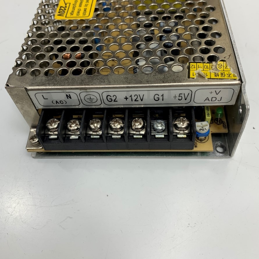 Nguồn Tổ Ong 5V 6A 12V 2A 50W D-50A C4M20408-2626-E-16 EMC Power Supply Input 110-220VAC 50/60Hz Hàng Original Theo Thiết Bị Đã Qua Sử Dụng