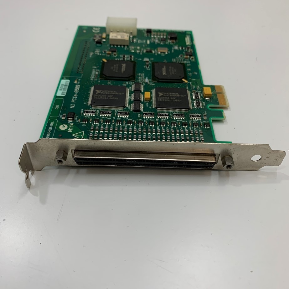 National Instruments NI PCIe-6509 Digital I/O Interface Card 196640B-01L I/O Connector SCSI 100 Pin Female