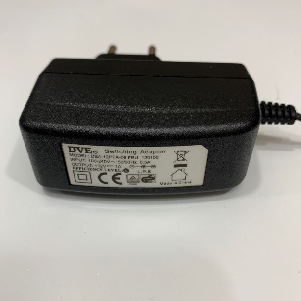 Adapter 12V 1A DVE Connector Size 5.5mm x 2.1mm For Cân Điện Tử Hochoice Electronic Balance