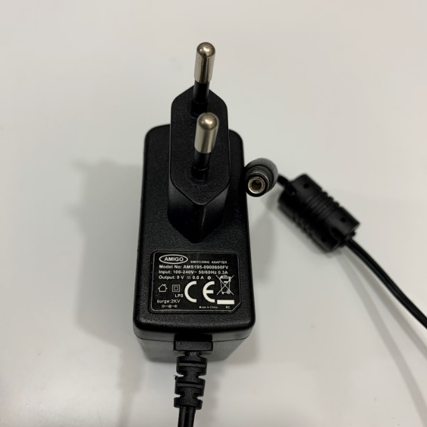 Adapter OEM A&D AX-TB266 AMIGO 9V 0.6A + ---C--- - Connector Size 5.5mm x 2.1mm For Cân Điện Tử A&D EK-G / EK-H / EW-G / EK-A / EW-A Series Precision Industrial Balance