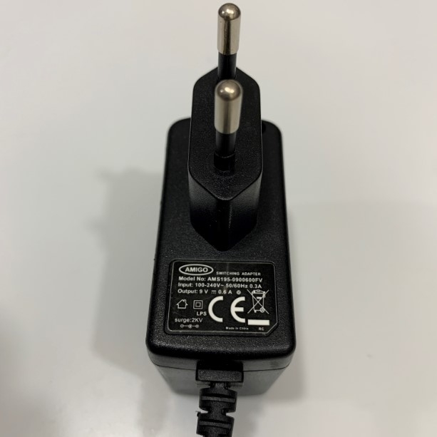 Adapter OEM A&D AX-TB266 AMIGO 9V 0.6A + ---C--- - Connector Size 5.5mm x 2.1mm For Cân Điện Tử A&D EK-G / EK-H / EW-G / EK-A / EW-A Series Precision Industrial Balance