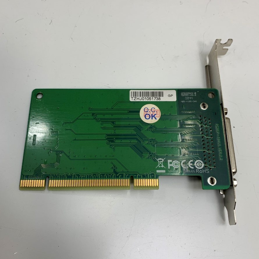 Card Moxa CP-104UL PCI 4X to 4 Port RS232 DB9 Multiport Serial Adapter Không Cáp Đi Kèm For Advantech Industrial Computer, Medica System, Industrial Control, Traffic System