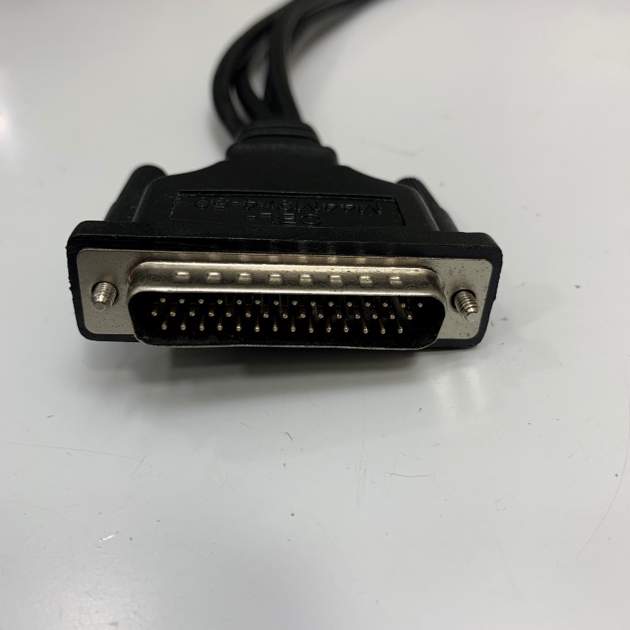 Cáp Moxa CBL-M44M9x4-50 DB44 Pin Male to 4 x DB9 Pin Male Connection Cable RS232 Dài 0.5M For Moxa Card CP-104UL 104EL-A 114EL Servers