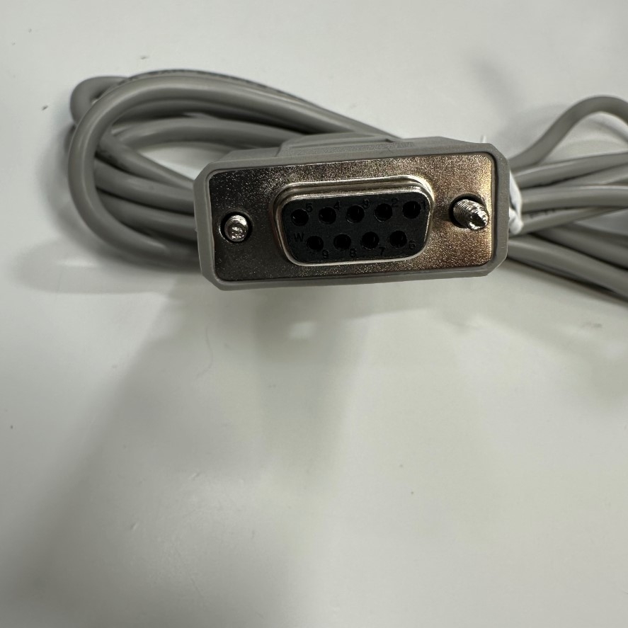 Cáp 1.8M 6ft EWA-RS03 RS232 Communication CN3 Cable RJ12 6 Pin 6P6C to DB9 Female For Harmonic Drive HA-800A Series witch Computer