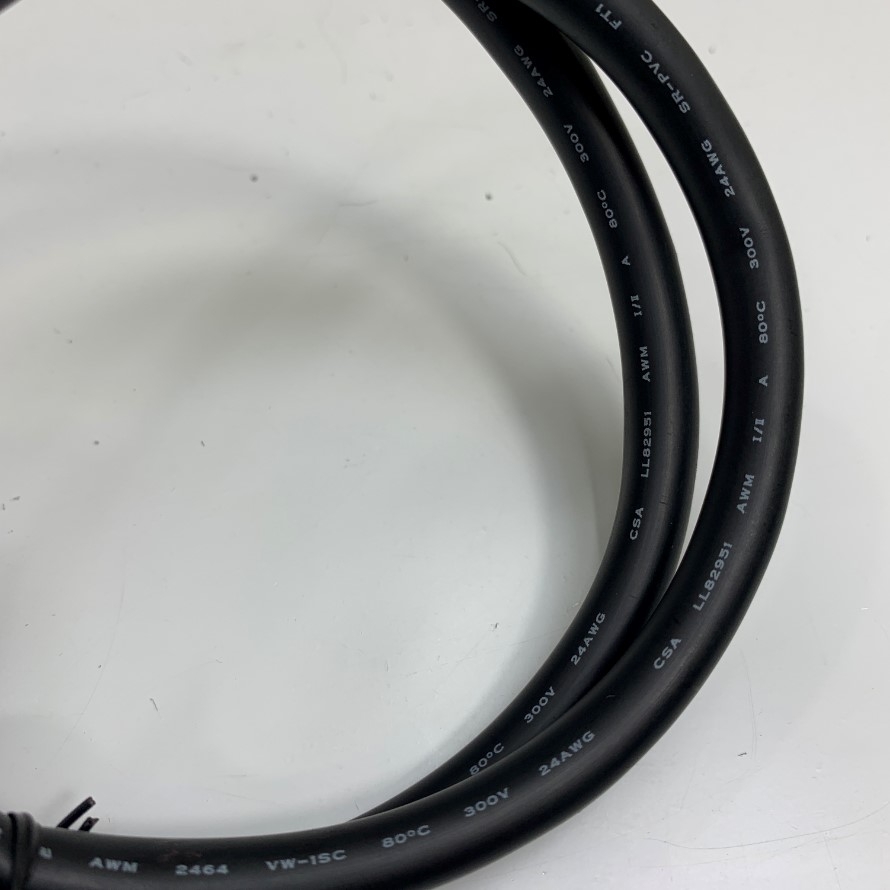 Cáp SCSI MDR 36 Pin Male to MDR 20 Pin Male Connector 3M With Screw Dài 1M 3.3ft Shielded Cable 24AWG E88972 CSA LL82951 80°C 300V VW-1 OD 9.0mm For Servo Drive Industrial I/O