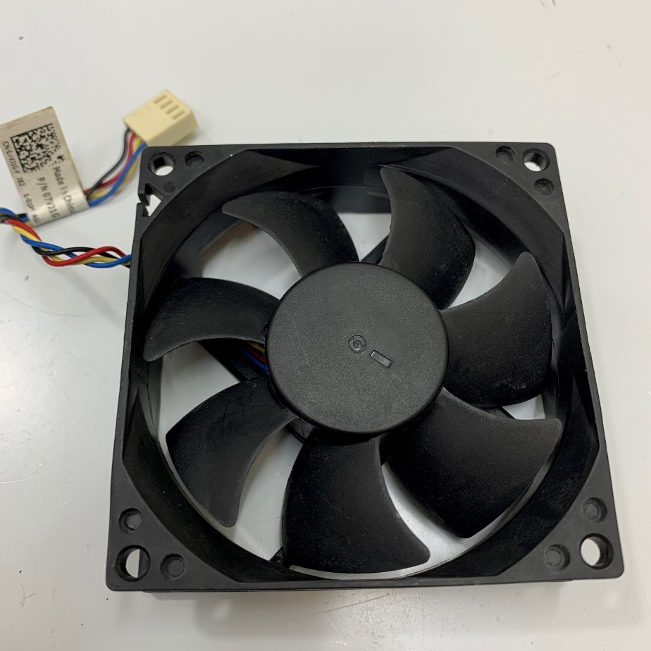 Fan AVC DS08025R12U 12V 0.7A 80x80x25mm 4Wire CPU Cooler Fan P/N 07VJ1G Sockel H2/1155 LGA1155 For Máy Tính Đồng Bộ