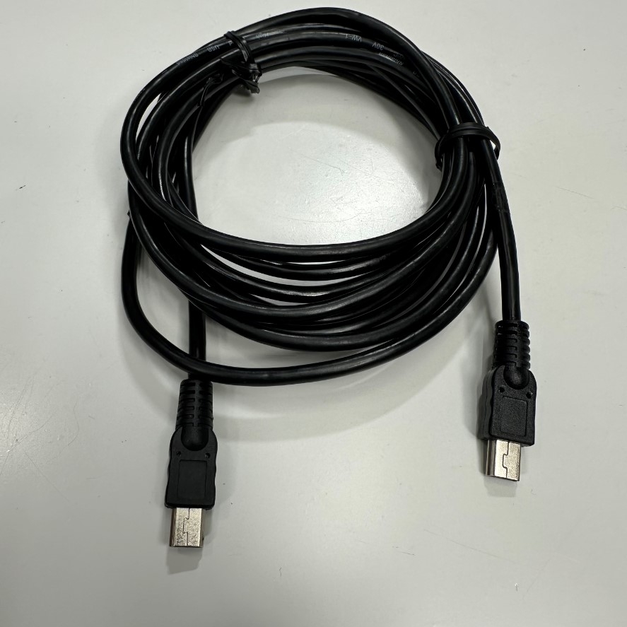 Cáp 2.5M 8.3ft USB 2.0 Mini-B Male to Mini-B Male USB Data Cable