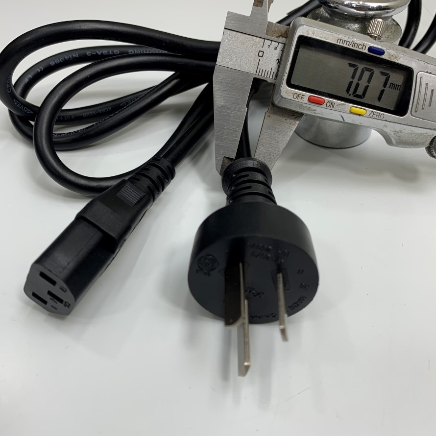 Dây Nguồn Cisco CAB-250V-10A-AR Volex AC Power Cord Australia & China GB2099 to C13 10A 250V 18AWG 3x1.0mm² Cable OD 7.0mm Dài 2M 6.5ft