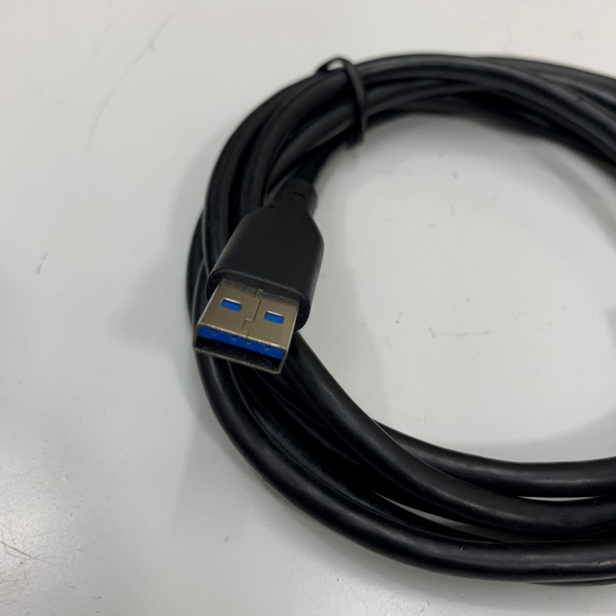 Cáp OEM NU3MBASU3S-2M Dài 2M 7ft Cable USB 3.0 Type A to Type Micro-B With Screw Locking For Omron Sentech STC Series USB3.0 Series Industrial Camera