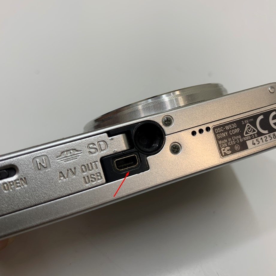 Cáp 0.6M USB Type A to Mini 8 Pin USB Camera Cable USB Data Link + Power Supply For Máy Ảnh Sony DSC-W830, Samsung 370526