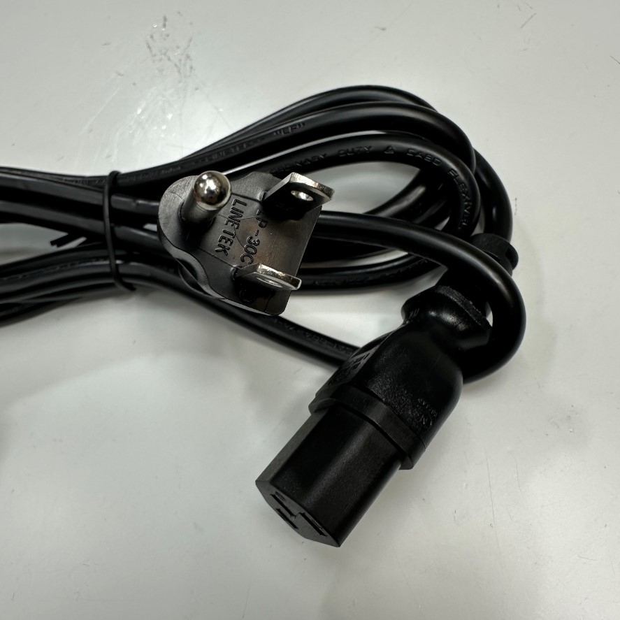 Dây Nguồn 1.8M 6ft LINETEK LP-30C LS-60 AC Power Cord NEMA 5-15P to C13 10A 250V 18AWG 3x0.75mm² Cable