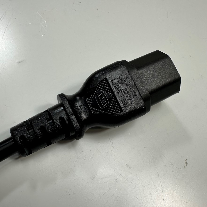 Dây Nguồn 1.8M 6ft LINETEK LP-30C LS-60 AC Power Cord NEMA 5-15P to C13 10A 250V 18AWG 3x0.75mm² Cable