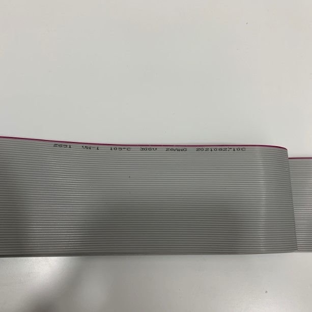 Cáp 50 Pin Flat Ribbon Cable 1.27mm Pitch 50 Way Unscreened 63.5mm Width 28AWG 300V Length 1M