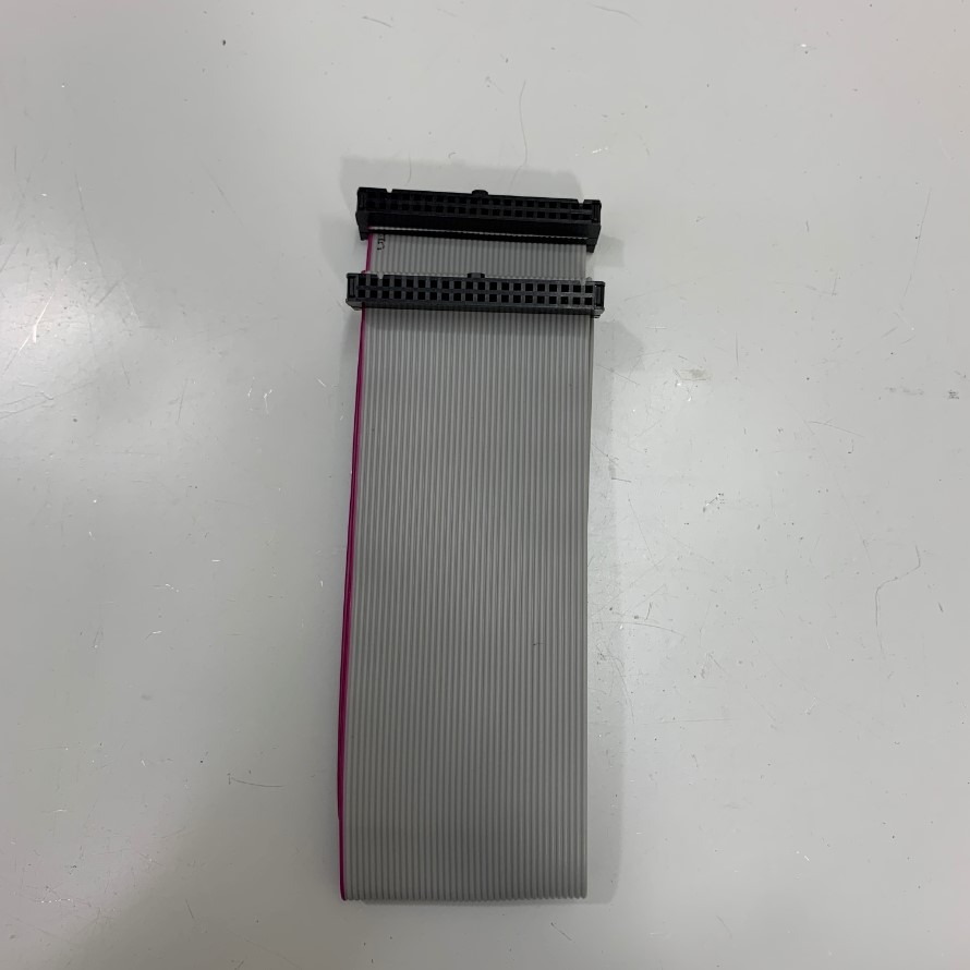 1.27mm Pitch 34-Pin Flat Ribbon Cable – 1 Meter / 3.3Ft – Gray – For 2.54mm FC Connector