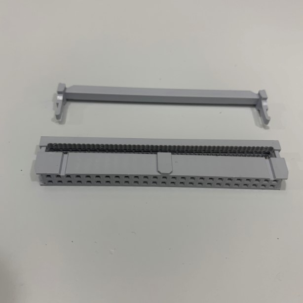 thumbnail image 2 of 50Pcs 2.54mm Pitch 2x30 Pin 60 Pin IDC Female Header Socket Connector 2 of 3
