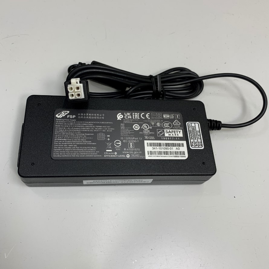 Adapter 54V 1.58A 85W FSP FSP085-A54C1401 Connector Size 4 Pin ATX Molex For Cisco Switch PoE, Cisco CBS350-8P-E-2G-EU switch
