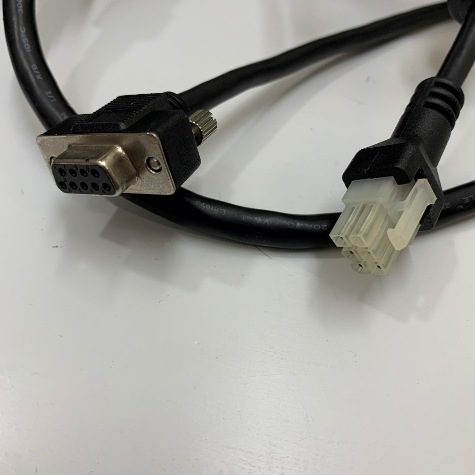 Cáp Nối Dài Nguồn Schneider VIP400, VIP410 Với Schneider CUar Sensors Cable Connector B 6 Pin Molex Male to Female Power Supply 17Ft Dài 5M