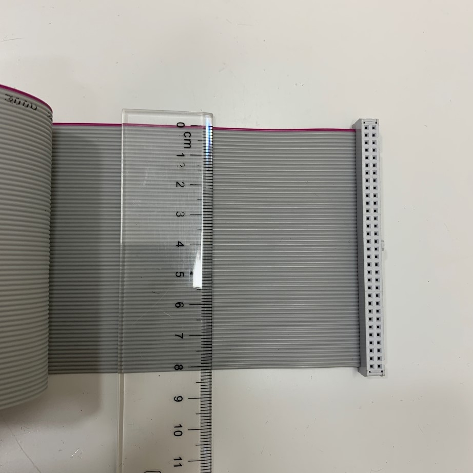 Cáp Công Nghiệp Chất Lượng Cao 2.54mm Pitch 2x32P 64 Pin 64 Wire Female to Female IDC Flat Ribbon Cable 10Ft Dài 3M For Borard to Board or Wire to Board Serial Port Data Tranfer Connection
