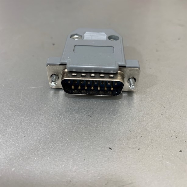 Rắc Hàn Cổng DSUB DB-15-SP 15 Pin Male D-Sub 2 Row Chassis Mount Solder Connector Plug DB15 Connector Và Vỏ Ốp