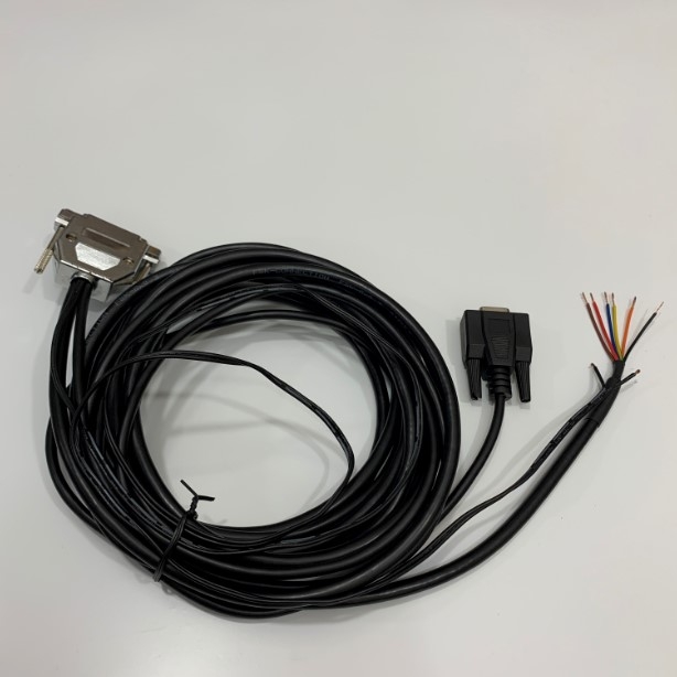 Cáp Máy Quét Mã Vạch RS232 Replace T Serial Cable with Trigger Output For Datalogic Matrix210N 300N DS2100N Dài 3M