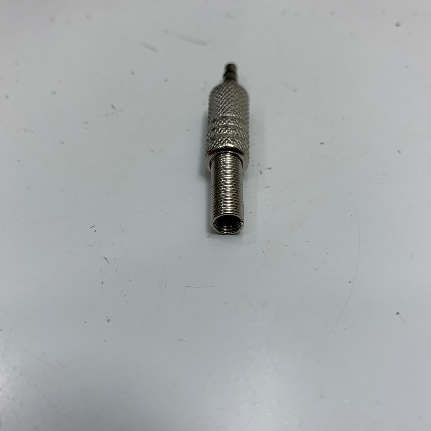 Rắc Hàn Audio Aux 3.5mm 3 Pole Male Plug Metal Jack Audio Headphone Soldering Connector