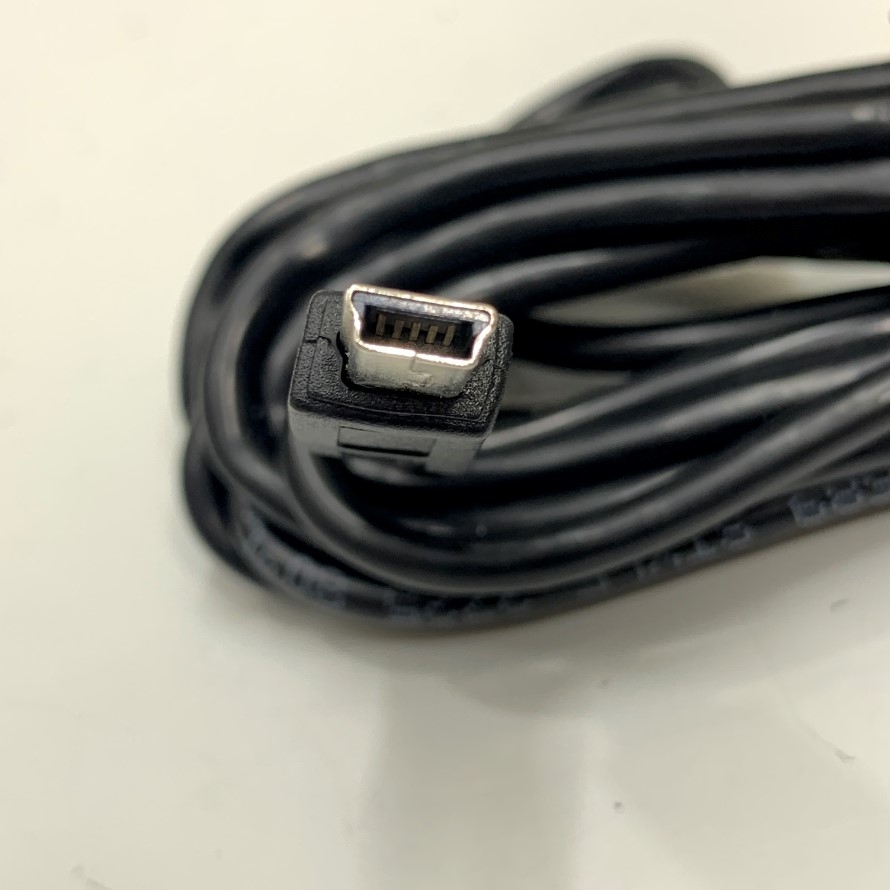 Cáp Lập Trình BMXXCAUSBH018 Dài 3M 9.84ft USB Data Transfer Shielded Cable Mini USB 5 Pin to USB For Schneider HMI HMIGXU Series, PLC Modicon M340 Interface Download Computer