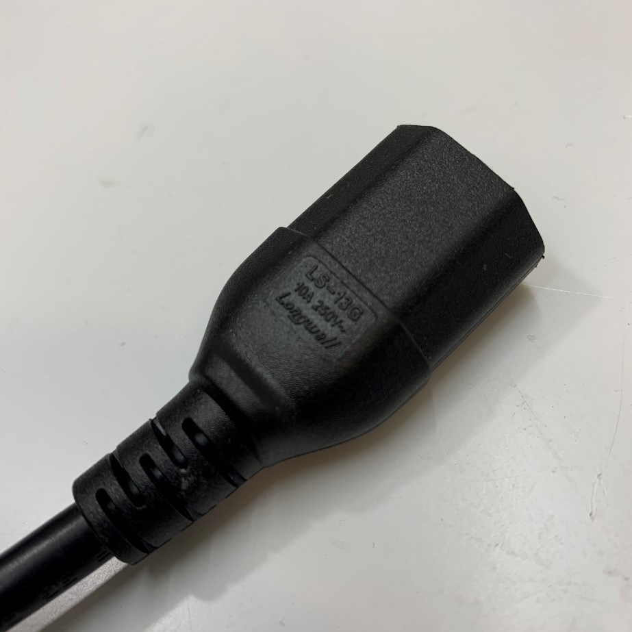 Dây Nguồn Cisco CAB-AC-US 6Ft Dài 1.8M AC Power Cord NEMA 5-15P to C13 10A 250V 18AWG 3x0.75mm² Cable OD 6.8mm in China