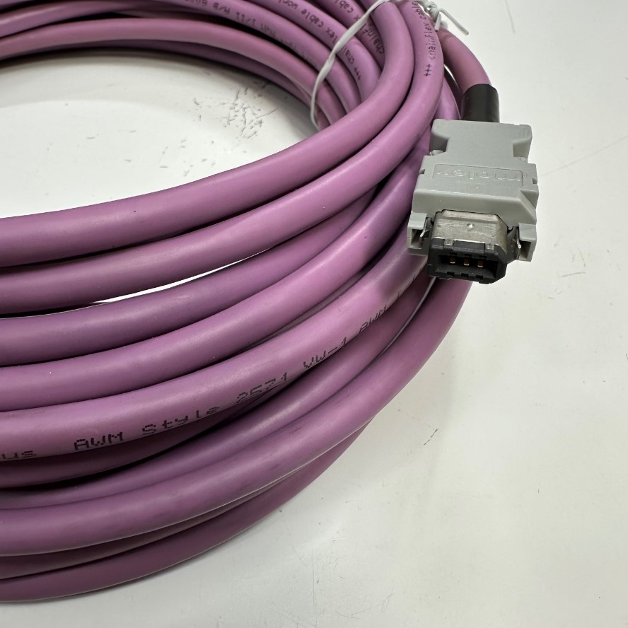 Cáp 10M 33ft Encoder Cable ACS3-CAENA110 Connector Molex SM-6P Male CN2 to Suntone SM10-SP10S-M 10 Pin Female For Delta ASDA-E3 Series Servo Drive with Delta Servo Motor ECM-E3 F100-F180-F220