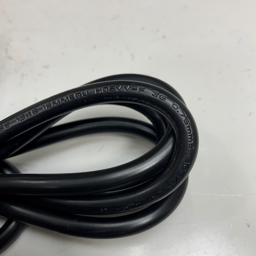 Dây Nguồn 1.8M 6ft I-SHENG SP-305 IS-14N AC Power Cord NEMA 5-15P to C13 10A 250V 18AWG 3x0.75mm² Cable
