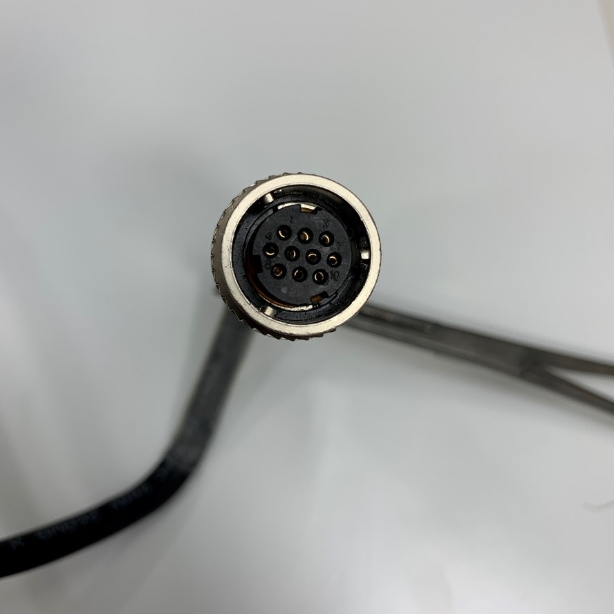 Cáp 0.4M 1.3ft Connector Suntone SM10-SP10S-M 10 Pin Female to 10 Core Open End For Encoder Servo Drive Motor Mitsubishi, Yaskawa Cable
