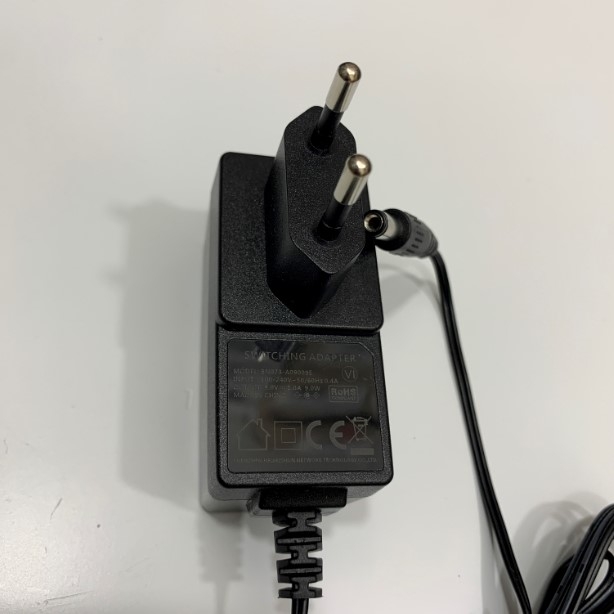 Adapter 9V 1A SHENZHEN BN073-A09009E Connector Size 5.5mm x 2.1mm For Wireless Router HIKVISION