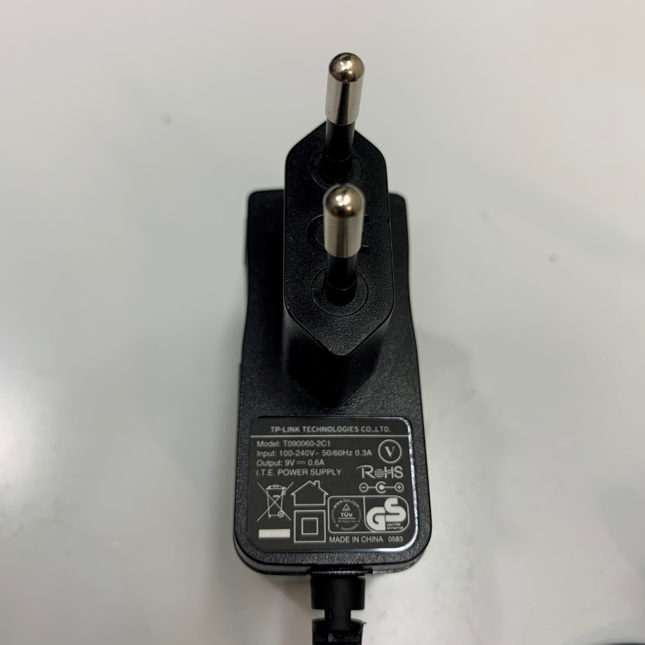 Adapter 9V 0.6A TP-LINK T090060-2C1 DC Jack Power Supply Dài 3M Connector Size 5.5mm x 2.1mm