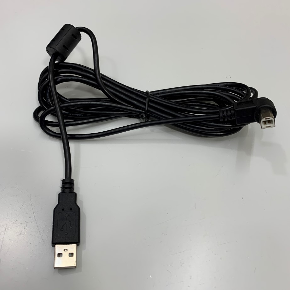 Cáp Lập Trình USB 2.0 Type A Male to Left Angle Type B Male Cable 3M For Máy Đo TTESCOM MTP200A Tester And Computer Communication Software Download Data