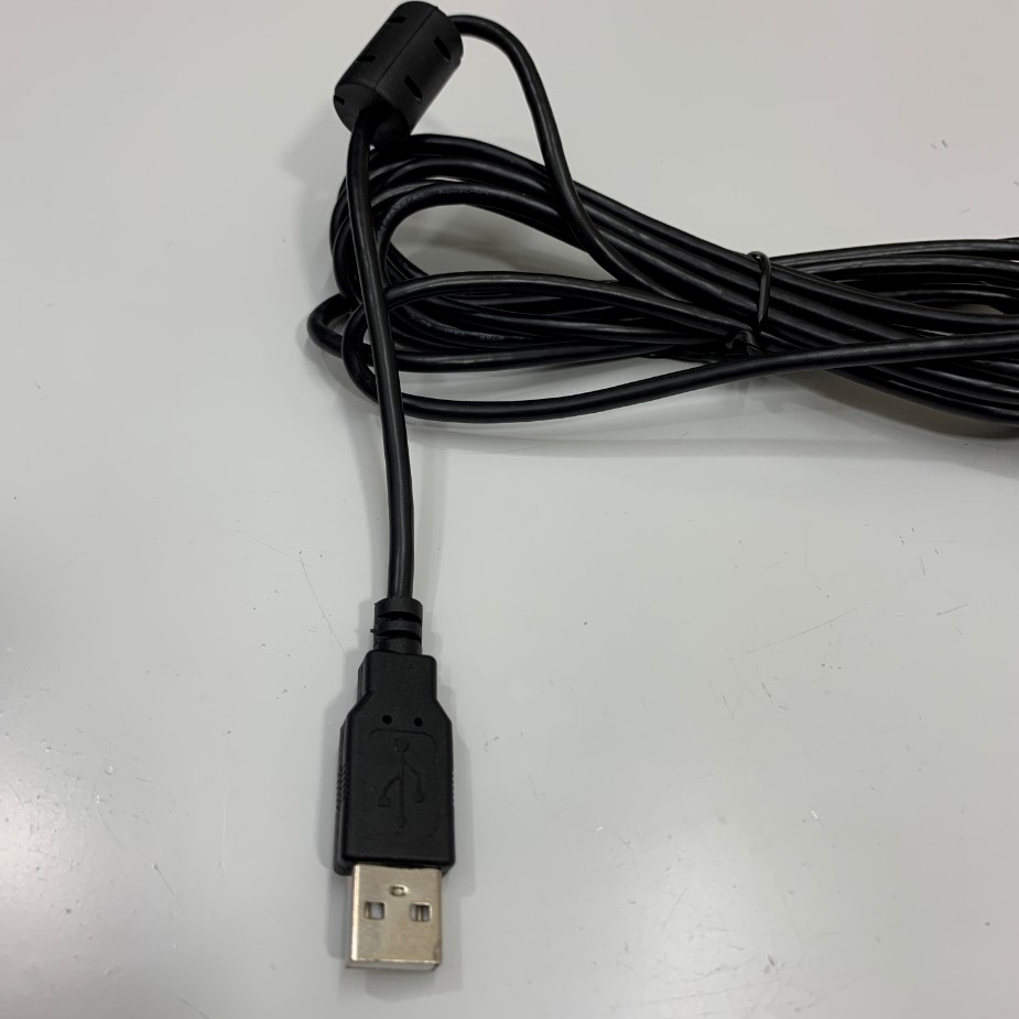 Cáp Lập Trình USB 2.0 Type A Male to Left Angle Type B Male Cable 3M For Máy Đo TTESCOM MTP200A Tester And Computer Communication Software Download Data