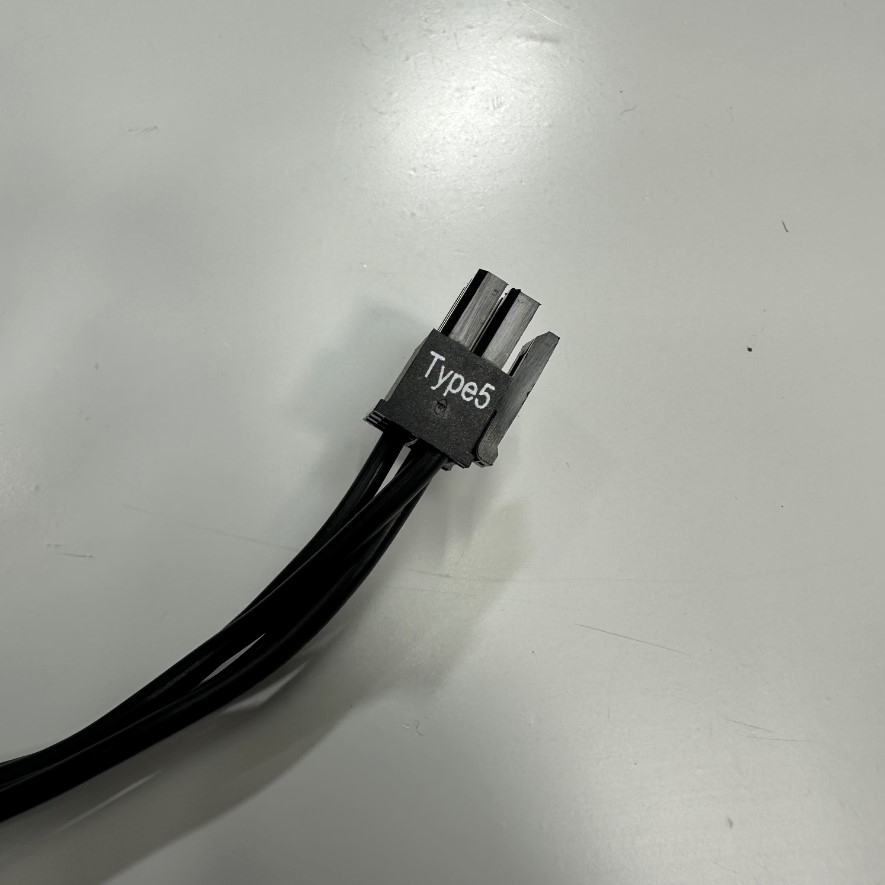 Dây Nguồn 0.8M Type-5 (34-0 00895) GPU 6 Pin to 4 Port ATA Power Cable 4 Pin Molex Hard Drive HDD IDE Power Connector 50/10/10/10Cm For Corsair Type-5 PSU Connector
