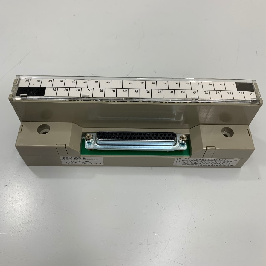 Module Contec EPD-37A 125V 1A 37 Pin D-Sub Connector Female Terminal Unit Relay Terminal Block Din Rail Original in Japan