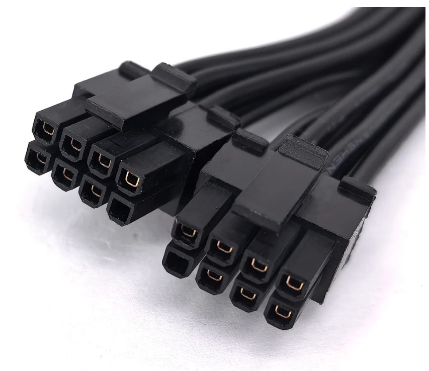 Dây Nguồn 0.7M 600W PSU Type-5 (34-0 00994) 2 Port 6 Pin to 12VHPWR (12+4Pin) Male For Corsair RMx SHIFT RM750x RM850x RM1000x RM1200x SHIFT Power Supply
